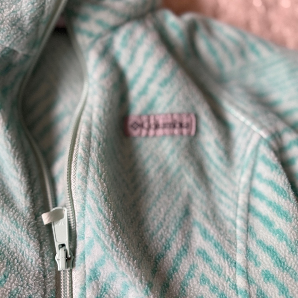 Columbia Mint Green Patterned Jacket - Picture 3 of 5